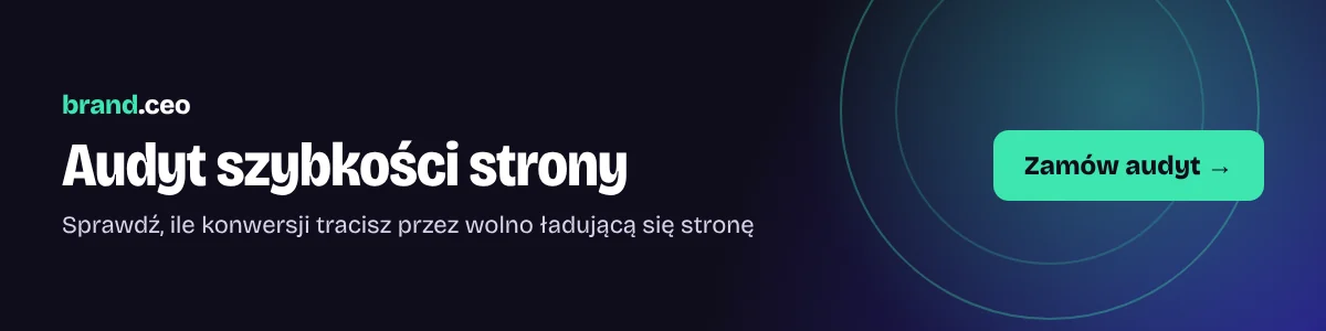 audyt szybkości strony