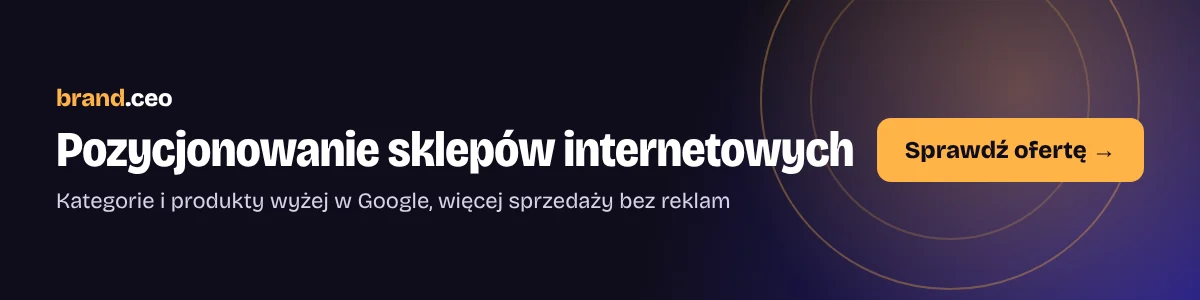 pozycjonowanie sklepów